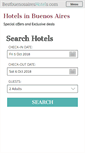 Mobile Screenshot of bestbuenosaireshotels.com